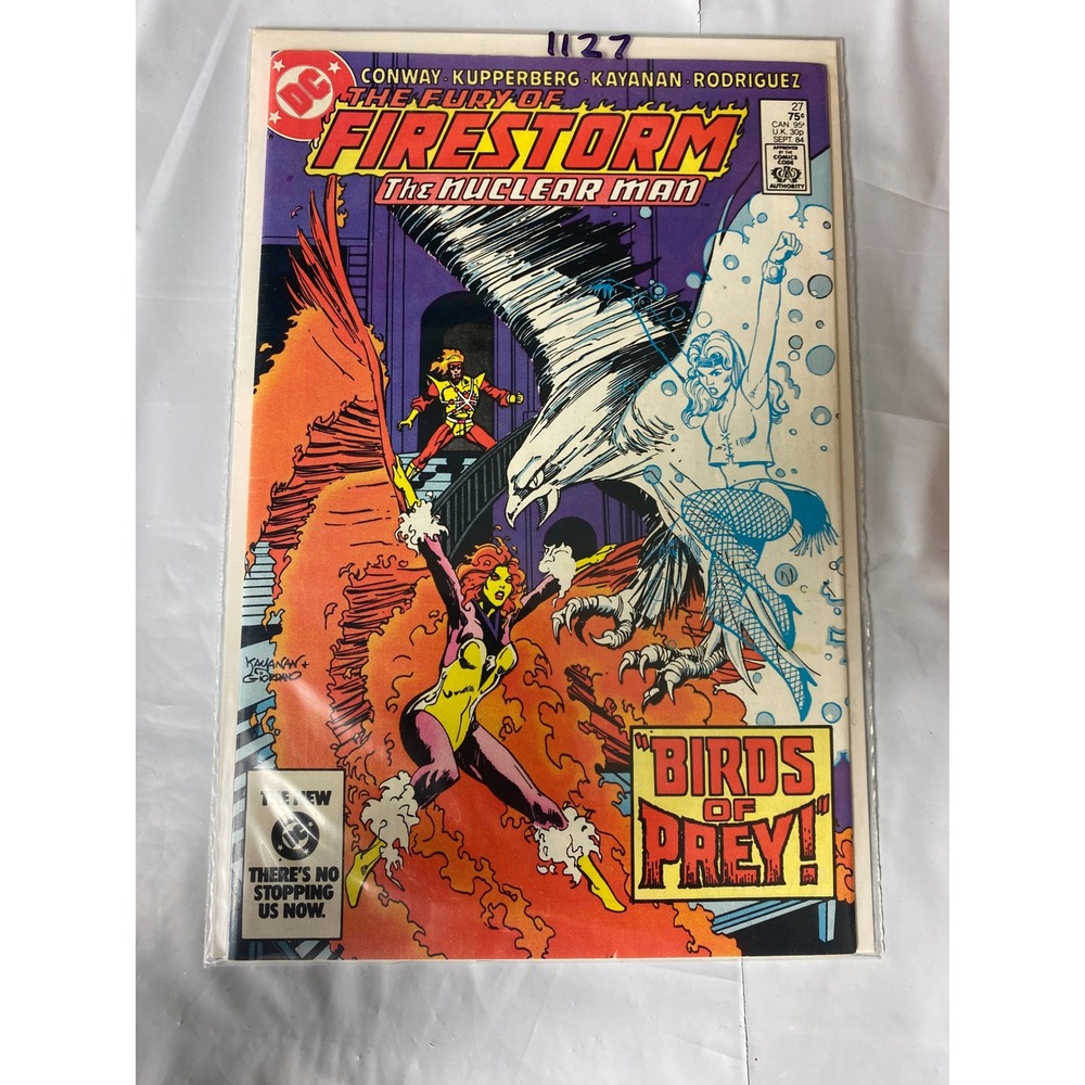 The Fury‎ of Firestorm 27 DC Comics 1984 Birds of Prey Gerry Conway Bronze Age